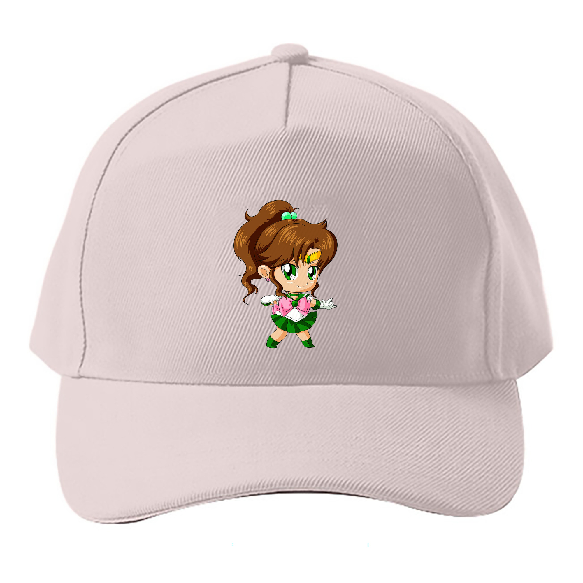 （画像用） 美少女戦士セーラームーン 木野 まこと きの まこと Sailor Moon Kino Makoto （セーラージュピター；Sailor Jupiter） ベースボールキャップ 綿100％ 男女兼用 帽子 スポーツ